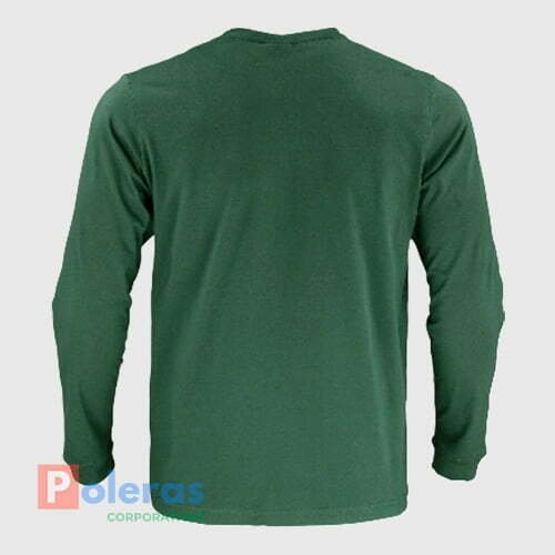 Polera Cuello Redondo Manga Larga de Hombre