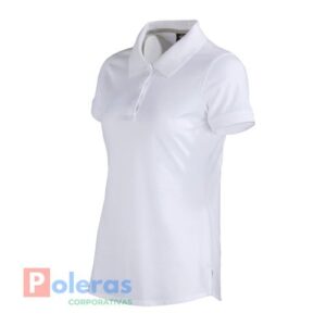 Polera Dryfresh Cuello Camisero Manga Corta Mujer