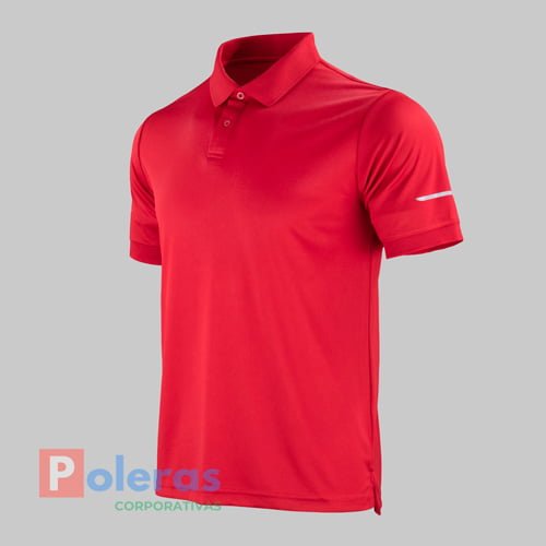 Polera Work Dry Cuello Camisero Hombre Manga Corta