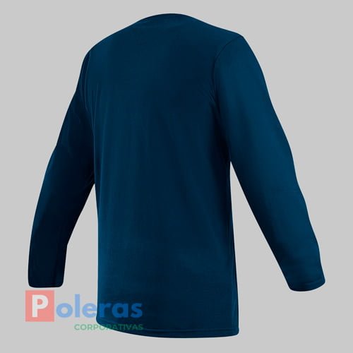 Polera DryFresh Cuello Redondo Smooth Manga Larga Hombre - Imagen 5