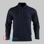 Polera DryFresh Smooth Cuello Camisero Manga Larga Hombre