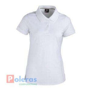 Polera Dryfresh Cuello Camisero Manga Corta Mujer