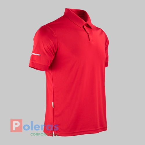 Poleras Work Dry Cuello Camisero Hombre Manga Corta