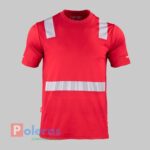 comprar Polera Hibrida Cuello Redondo Manga Corta Cinta Reflectiva