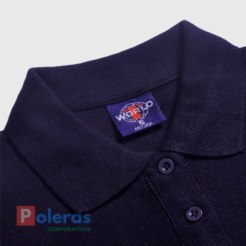 comprar Polera Pique Manga Larga de Mujer 60-40