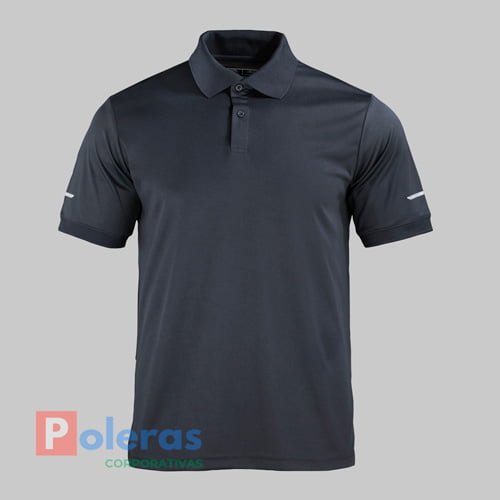 Polera Work Dry Cuello Camisero Hombre Manga Corta - Imagen 2