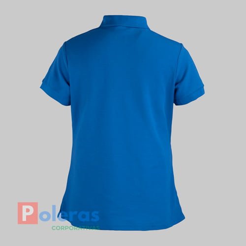 Polera de Pique Manga Corta Mujer 80-20 - Imagen 2