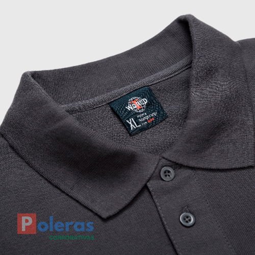 comprar Poleras Pique Manga Larga Hombre 60-40 en chile