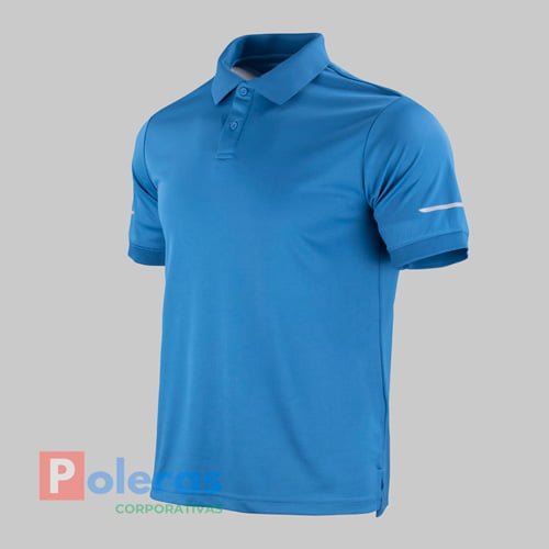 mejores Poleras Work Dry Cuello Camisero Hombre Manga Corta