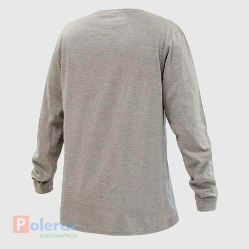 Polera Cuello Redondo Essential Soft Manga Larga Hombre - Imagen 2