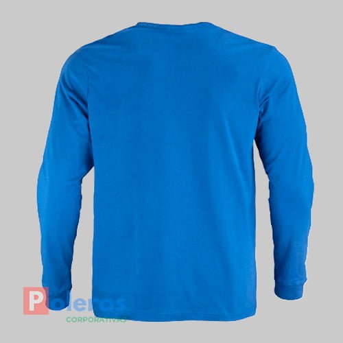 tienda de Poleras Cuello Redondo Manga Larga para Hombre