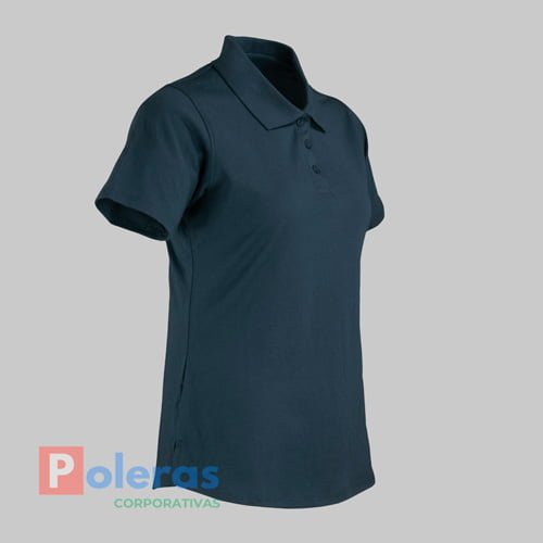 Polera DryFresh Smooth Cuello Camisero Manga Corta Mujer - Imagen 3