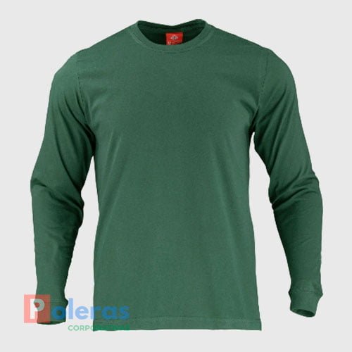 Polera Cuello Redondo Manga Larga Hombre