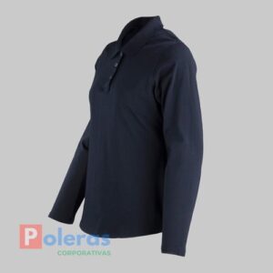 tienda online de Polera DryFresh Smooth Cuello Camisero Manga Larga Mujer en chile